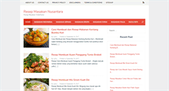 Desktop Screenshot of masakan-kita.com