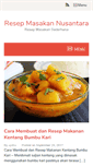 Mobile Screenshot of masakan-kita.com