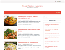 Tablet Screenshot of masakan-kita.com